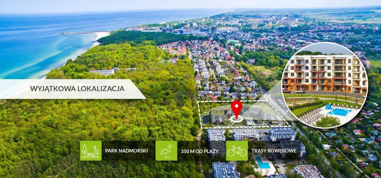 Polanki Park C406 Daire Kolobrzeg Dış mekan fotoğraf